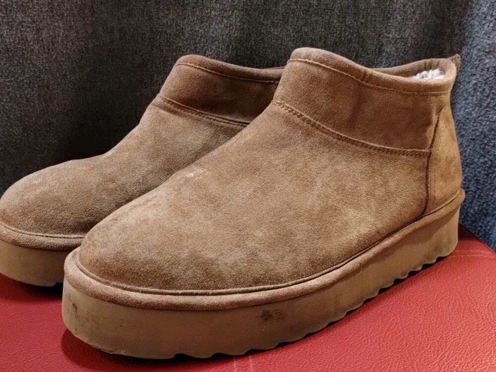 Madden Girl Women's Power Booties Brown Size 11 - Lined - Warm